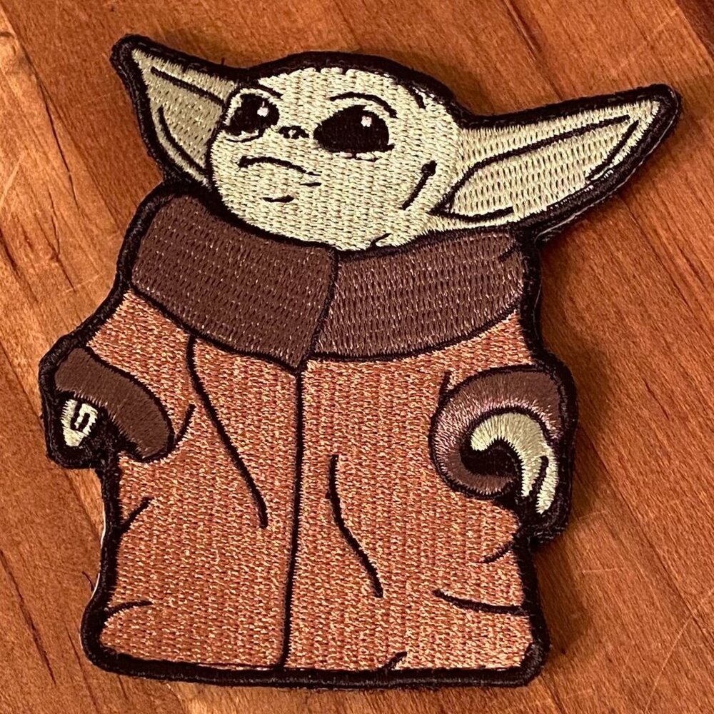Star Wars Mandalorian Grogu Baby Yoda The Child Patch